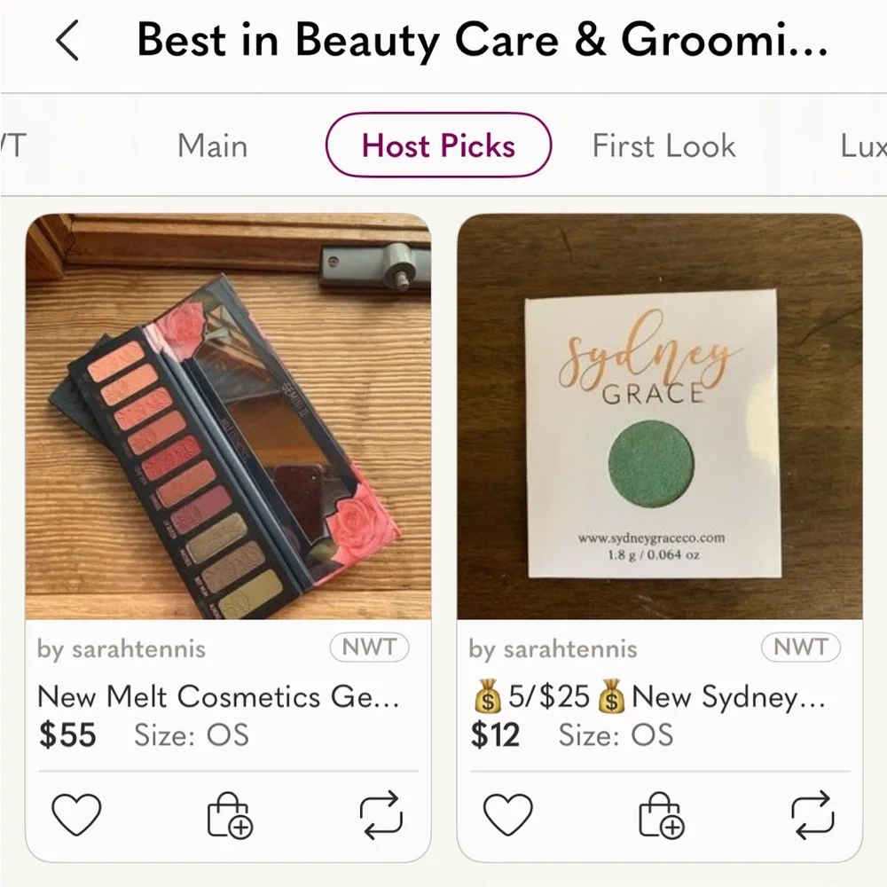 🎉HP🎉💰5/$25💰New Sydney Grace Green Mango Shimmer Eyeshadow - Picture 4 of 4